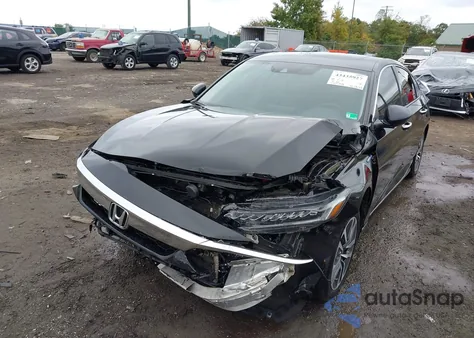 2019 Honda Accord Hybrid Touring из США, поврежденный, VIN 1HGCV3F99KA001149